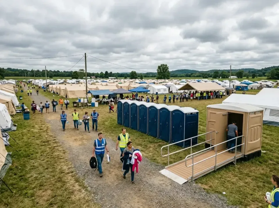 disaster-relief-camp-restrooms-010 — frequently asked questions, Dumpster & Portable Bathrooms Rental in Middleport, OH